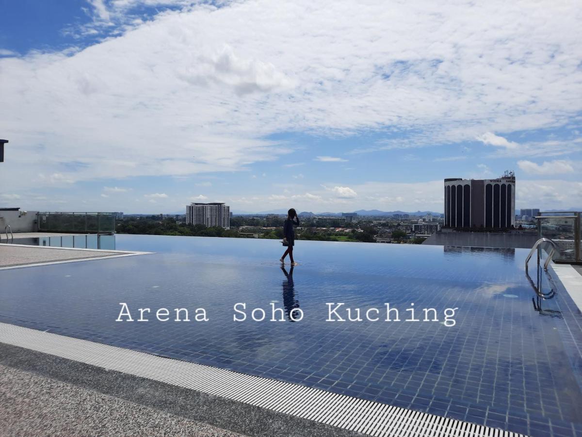 Arena Soho Kuching With Infinity Rooftop Pool And Free Wifi 외부 사진
